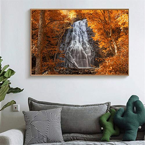 KWzEQ Imprimir en Lienzo Paisaje Natural Arte de la Pared Imagen Decorativa decoración del hogar Sala de Estar sofá decoración de la pared30x45cmPintura sin Marco