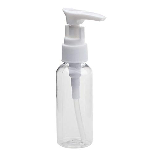 KYBHD Botella del Aerosol vacío Novedades portátiles Transparente del Recorrido de la Botella cosméticos Puntos Embotellado Seis Conjuntos (Color : Light Grey)