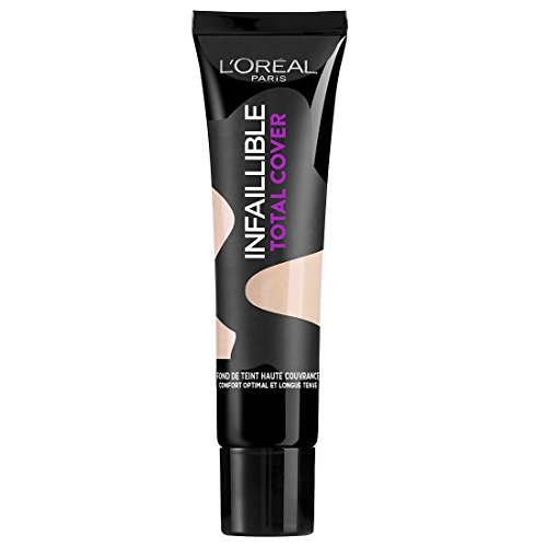L 'Oréal Paris- Esponja para base de maquillaje fluida, para el maquillaje Total Cover
