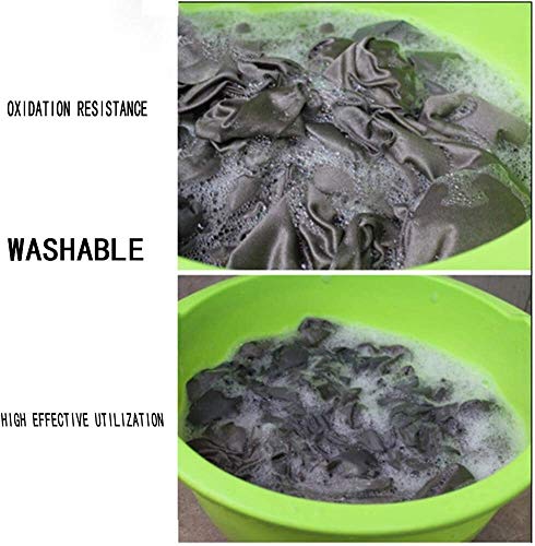 La Fibra De Plata RFID Anti-interferencia Anti-radiación De Diamante del Enrejado De La Tela, Plata Diamante Tela del Enrejado, Utilizado For La Fabricación De Ropa Interior Cortinas (Color : 1m)