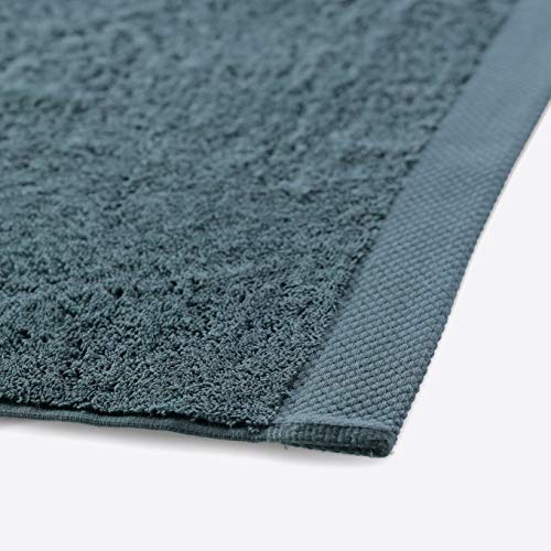 LA MALLORQUINA Toallas Basic LM - Toalla 100% algodón Peinado - Toallas de Baño - Gran Capacidad de absorción y Resistente al Lavado - Verde, Toalla Ducha - 70x140cm