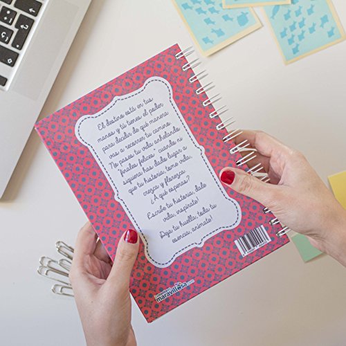 La Mente es Maravillosa - Cuaderno A5 (Escribe tu historia) Regalo para amiga con dibujos (Diseño Historia)