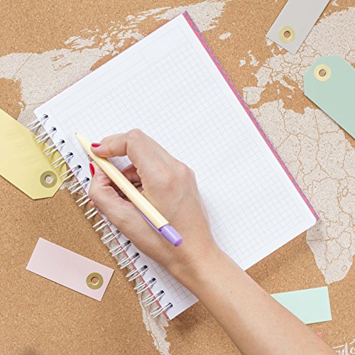 La Mente es Maravillosa - Cuaderno A5 (Escribe tu historia) Regalo para amiga con dibujos (Diseño Historia)