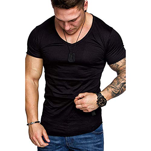 La Nueva Camiseta de Los Hombres de La Diversión Novedad Camisetas Camiseta de La Camisa Regalo del Regalo Regalo de Cumpleaños Camiseta Caliente (XXL, Negro)