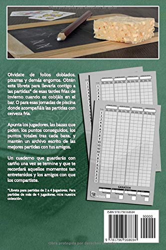 La Pocha. Libreta para partidas Apunta en una libreta hecha para ti, los tanteos de esas partidas en el bar o la piscina, del mejor juego de cartas ... La Pocha. (COLECCIÓN LIBRETAS PARA JUGONES)
