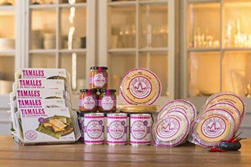 La Reina de las Tortillas - Líder europeo en gastronomía artesanal mexicana.Tortillas de maíz amarillo 100% nixtamalizado. Aptas para veganos y celíacos. Envasadas al vacío. Pack de 500 g. 12 cm. 4 meses de caducidad