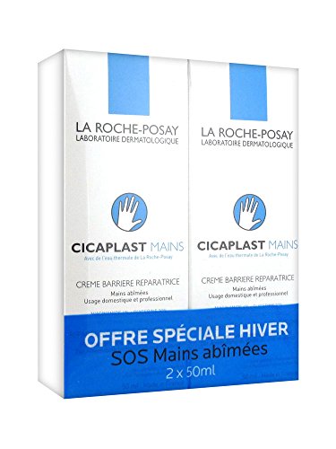 La Roche-Posay Cicaplast manos Barrera Crema Reparadora De 2 x 50 ml
