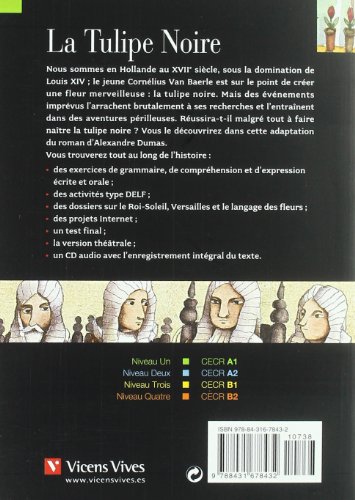 La Tulipe Noire+cd N/e (Chat Noir. Lire Et S'entrainer)