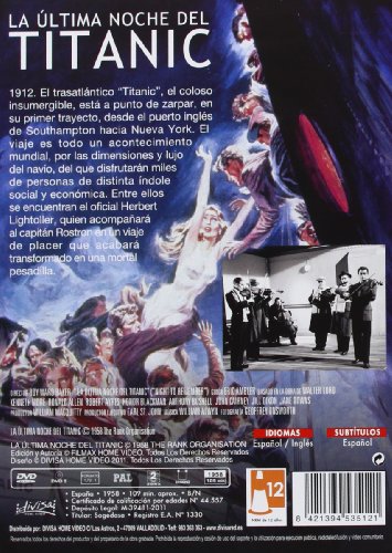 La ultima noche del titanic [DVD]