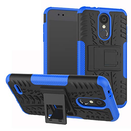Labanema LG K8 / LG K9 2018 Funda, [Heavy Duty] [Doble Capa] [Protección Pesada] Híbrida Resistente Funda Protectora y Robusta para LG K8 2018 / LG K9 2018 (con 4 en 1 Regalo empaquetado) - Azul