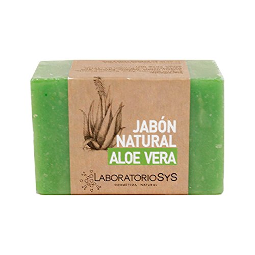 Laboratorio SyS Jabón Natural Aloe Vera - 6 Paquetes de 1 x 100 gr - Total: 600 gr