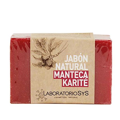 Laboratorio SyS Jabón Natural Manteca de Karite - 6 Paquetes de 1 x 100 gr - Total: 600 gr