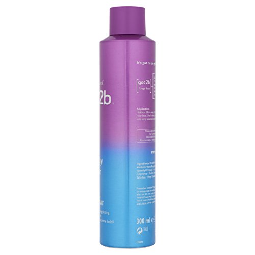 Laca got2b Happy Hour de Schwarzkopf, para fijación extrema, acabados y peinados, producto para peinados de larga duración (24 horas), 6 unidades de 300 ml