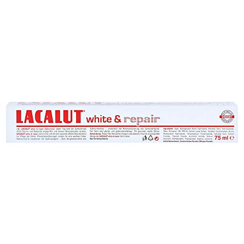 Lacalut Toothpaste White & Repair 75 Ml by Lacalut