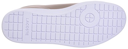 Lacoste Carnaby EVO 118 7 SPW, Zapatillas para Mujer, Rosa (Nat/Wht 7f8), 37 EU