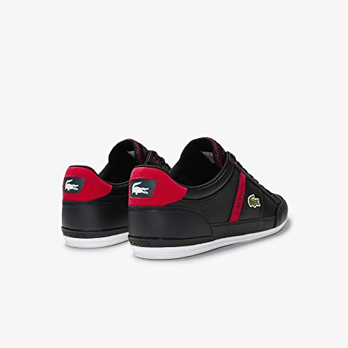 Lacoste Chaymon 0120 2 CMA, Zapatillas para Hombre, Noir Blk Red, 44 EU