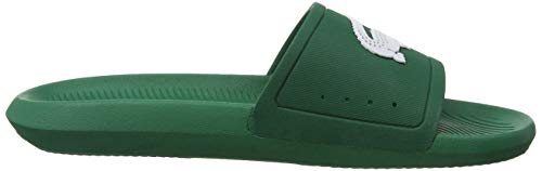Lacoste Croco Slide 119 1 737cma00181r7, Sandalias de Punta Descubierta para Hombre, Verde (Grn/Wht 1r7), 42 EU