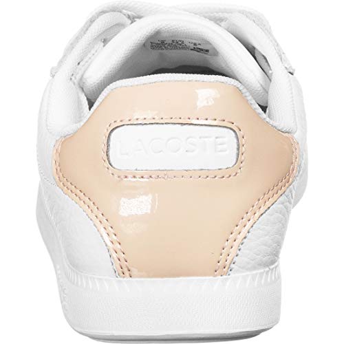 Lacoste Graduate 120 1 SFA, Zapatillas para Mujer, Blanco (Wht/Nat), 39 EU
