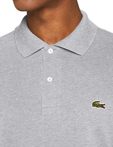 Lacoste L1313 Polo, Gris (Argent Chine), 2XL (Talla del Fabricante: 7) para Hombre