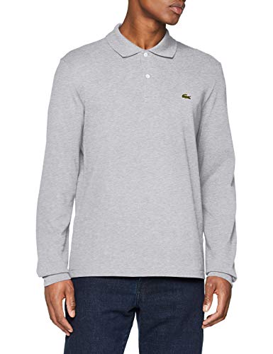 Lacoste L1313 Polo, Gris (Argent Chine), 2XL (Talla del Fabricante: 7) para Hombre