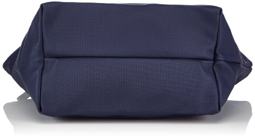 Lacoste Medium Small Shopping Bag, Bolso de hombro para Mujer, Navy Blue/Dark Blue/Pegasus 141, 24x25x14 cm (B x H x T)