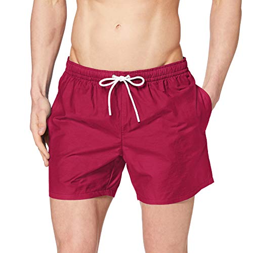 Lacoste Mh7092 Bañador, Rosa (Foraine/Marine 3tb), X-Large para Hombre