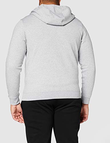 Lacoste Sport SH7609 Sudadera con Capucha, Gris (Argent Chine/Marine), Large (Talla del Fabricante: 5) para Hombre