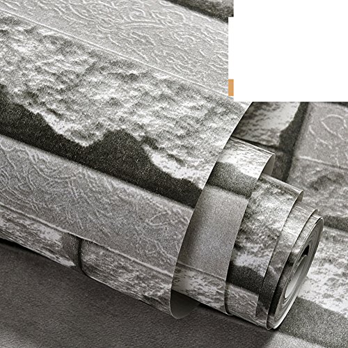 ladrillos de pared/retro ladrillo patrón wallpaper/papel pintado non woven/Wallpaper de restaurante/coffee shop-C