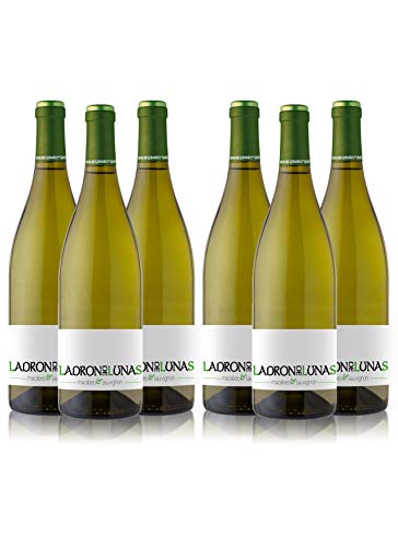 LADRÓN DE LUNAS Vino Blanco Sauvignon Blanc. D.O Utiel-Requena. 80% Sauvignon blanc, 20% Macabeo. Botella de 75 Cl (Pack de 6 Botellas)