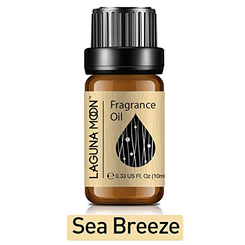 Lagunamoon Aceites de Fragancia, Aceites Esenciales para Humidificador, Aceite para Aromaterapia 10ml - Brisa marina