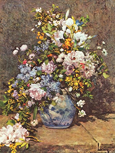 Lais Puzzle Pierre-Auguste Renoir - Bodegón con un Gran jarrón de Flores 1000 Piezas