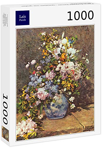 Lais Puzzle Pierre-Auguste Renoir - Bodegón con un Gran jarrón de Flores 1000 Piezas