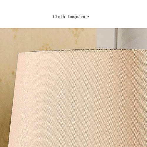 Lámparas de mesa y mesilla de noche Lámpara pastoral del norte de Europa Creative Fashion Mediterranean Shell Lámpara de mesa de cerámica Sala de estar Dormitorio Lámpara de noche Lámparas de escritor