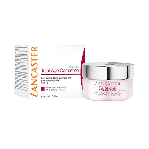 LANCASTER Total Age Correction Amplified Antiaging Rich Day Cream & Glow Amplifier SPF15 50ml