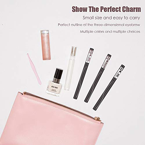 Lápiz de Cejas, Tatuaje de lápiz Microblading Lápiz de lápiz impermeable & Larga Duración Sketch Pen Eyebrow Maquillaje Natural