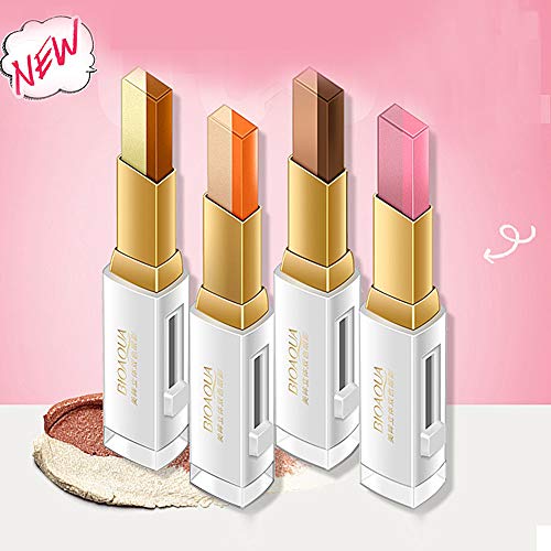 Lápiz de sombras de ojos, Gradiente Doppio Colori Brillo de ojos Eyeliner Eye Cream Pen Trucco Cosmetic Drive (#104)