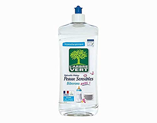 L'Arbre Vert - Líquido para vajilla para pieles sensibles, 750 ml