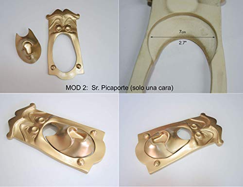 LaRetrotienda Alicia en el país de las maravillas, Sr PICAPORTE para decorar tu puerta. Figura decoracion.