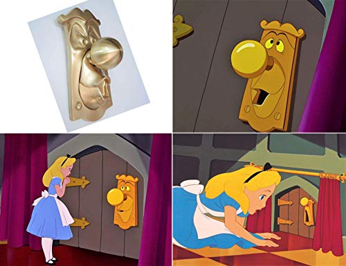 LaRetrotienda Alicia en el país de las maravillas, Sr PICAPORTE para decorar tu puerta. Figura decoracion.