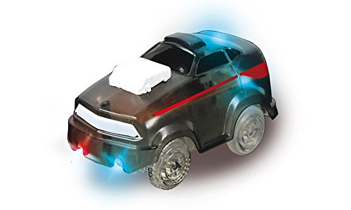 Las Ofertas de la Tele Magic Tracks CRASH: el circuito modulable que brilla en la oscuridad. Ahora con cruces, muros y señales de tráfico