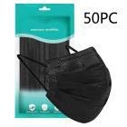 Las Orejeras Trabajo Antipolvo La Protección Transpirables Negros 50 PC