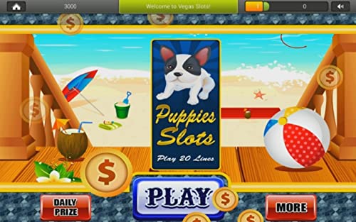 Las ranuras perritos lindos - Libre de diversión en el casino apuesta, gira y Gana Juegos de máquinas tragaperras