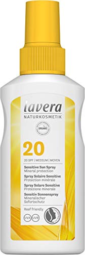 Lavera Sensitive Sun Spray SPF 20, Sun Care, Natural Cosmetics, vegan, certified, 100ml