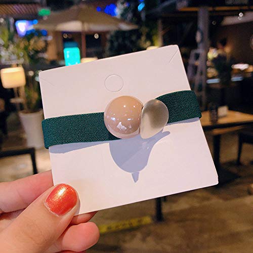 Lazos para el cabello redondos para mujeres Gomas para niñas Gomas para el cabello Accesorios para el cabello para damas Diadema elástica para el cabello Sombreros, Rosa