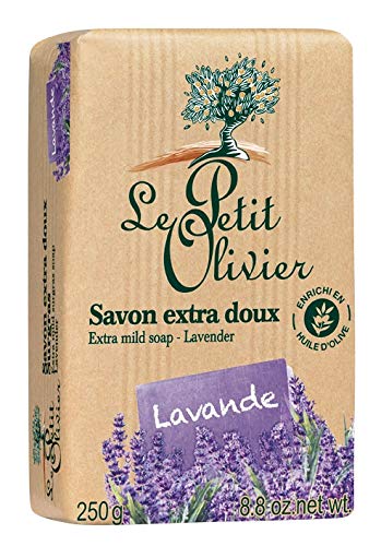 Le Petit Olivier 0005509 - Jabón para higiene (250 g), color lavanda