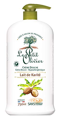 LE PETIT OLIVIER Creme douche Extra douce - Lait de karité - 750 ml