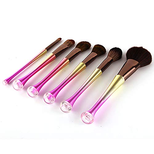 LEDADIE pinceles de maquillaje LEDADIE 6pcs / set LEDADIE Set de pinceles Mango en espiral Cosmetic Pro Foundation Powder Sombra de ojos Blush   Blending Contour Cosmetics Tools-brush36