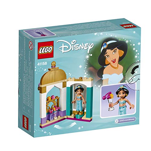 LEGO Disney Princess - Pequeña Torre de Jasmine, juguete inspirado en Aladdín para construir (41158)