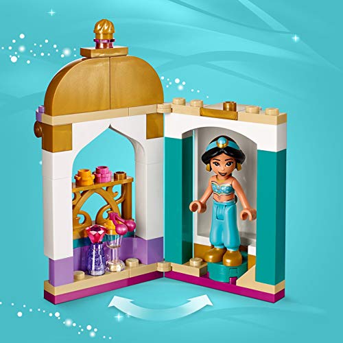 LEGO Disney Princess - Pequeña Torre de Jasmine, juguete inspirado en Aladdín para construir (41158)