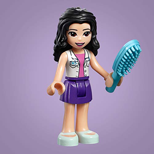 LEGO Friends - Clínica Veterinaria Móvil de Emma, juguete imaginativo de construcción para aventuras de mascotas (41360)